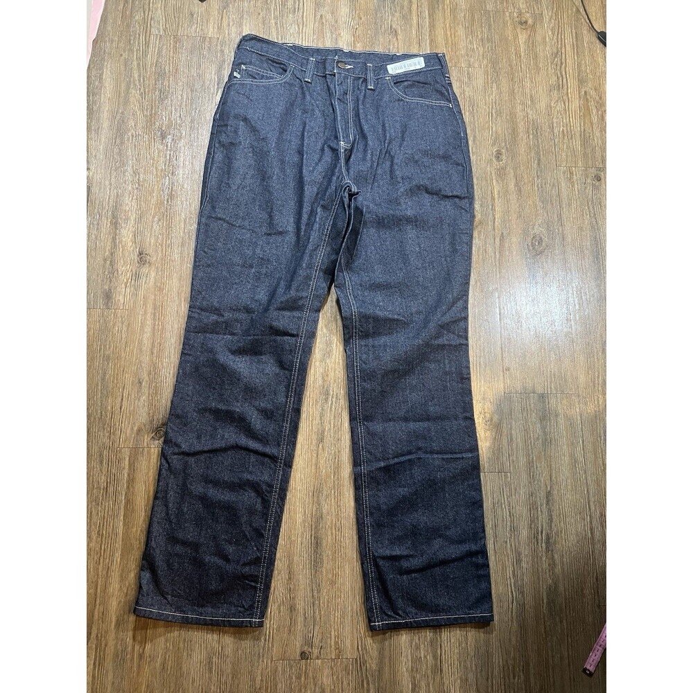 Carhartt FR Relaxed Denim Jeans Men’s 38x34 Work Pants Cat 2 280-83 NFPA 2112